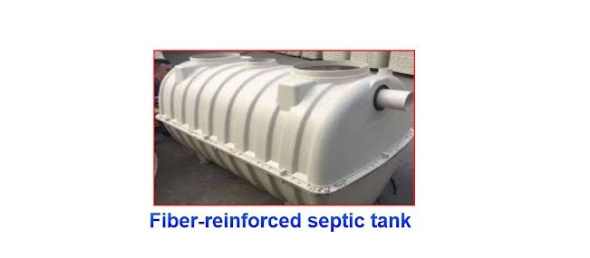 Fiber-reinforced septic tank