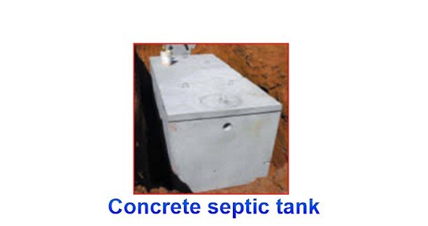 RCC septic tank